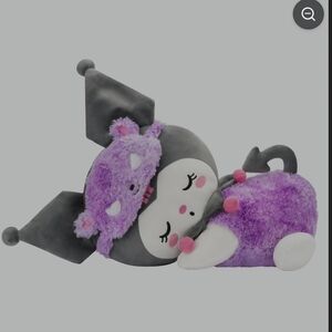 NWT Kuromi-Cute Purple and Gray Plush Toy
